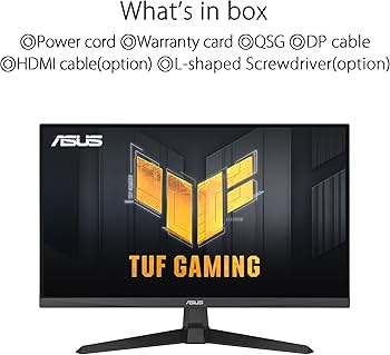 Amazon.com: ASUS TUF Gaming 24” (23.8 inch viewable) 1080P Monitor