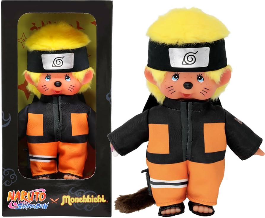 Amazon.com: Bandai - Monchhichi - Naruto Shippuden Monchhichi