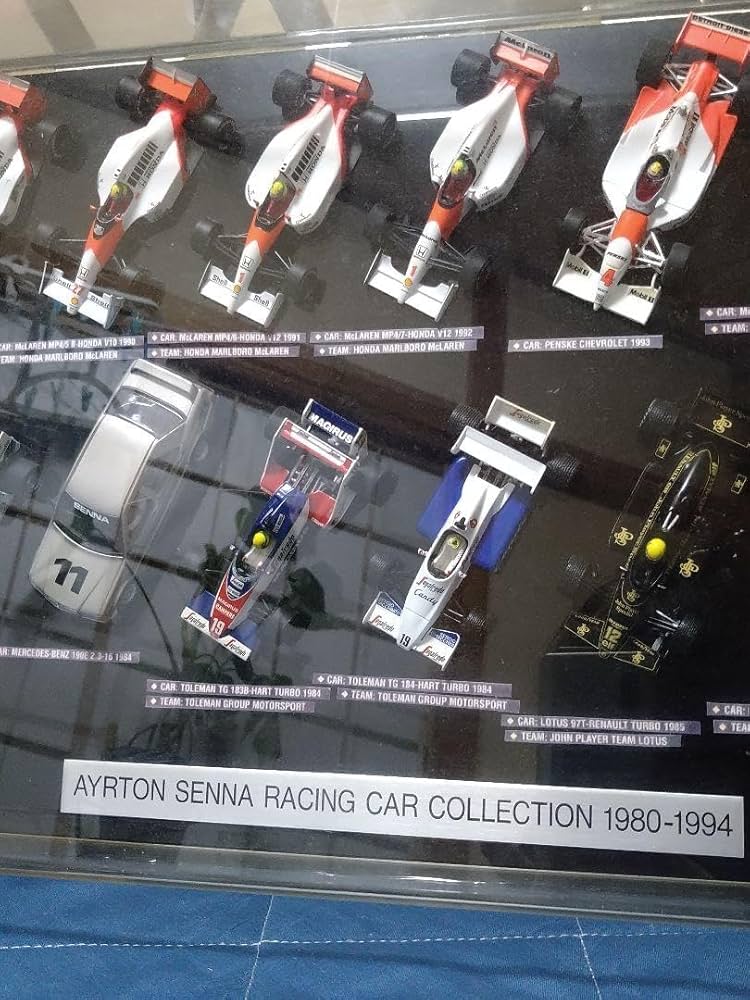 Amazon.co.jp: Ayrton Senna Racing Car Collection : Toys & Games