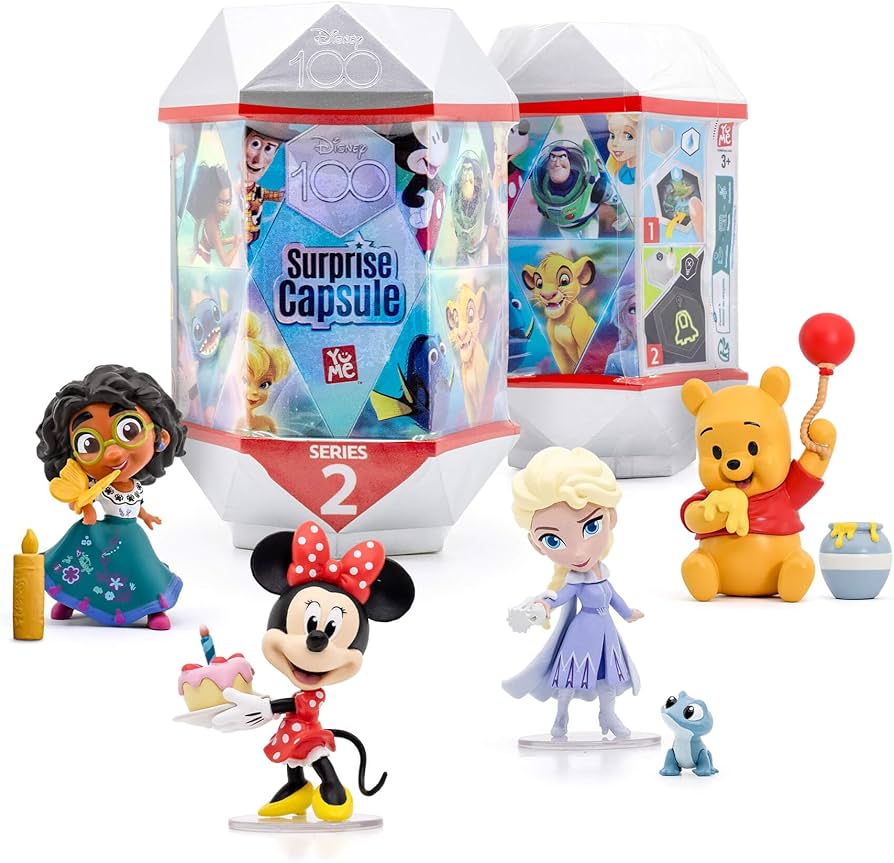 Amazon.co.jp: YuMe公式ディズニー100サプライズミステリーカプセル