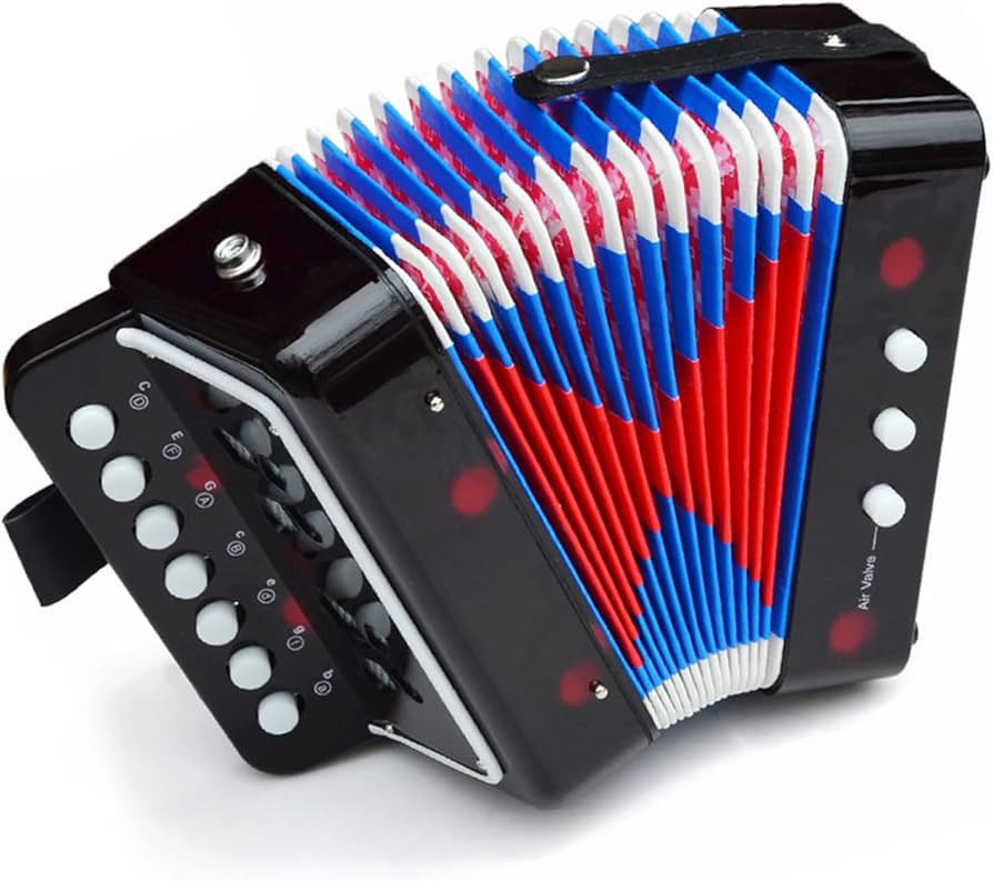 Amazon.co.jp: 子供用アコーディオンおもちゃ 7 キーアコーディオン