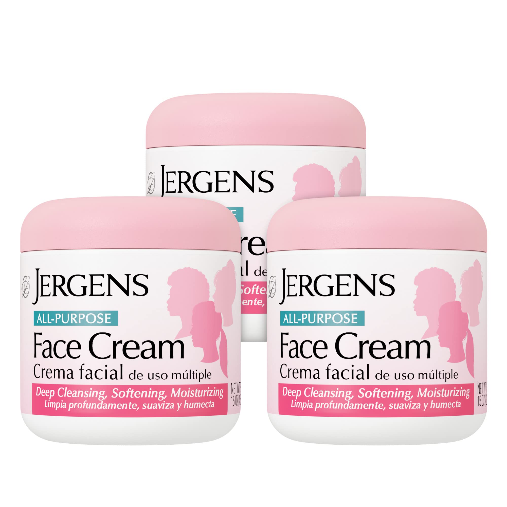 Amazon.com: Jergens All Purpose Face Cream, Deep Cleansing Facial