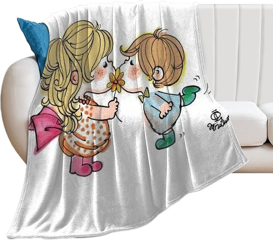 Amazon｜水森亜土 (60) エアコンブランケット ブランケット お昼寝