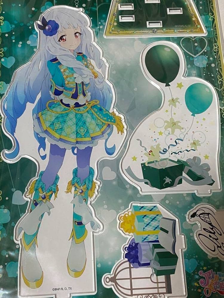 Amazon.co.jp: アイカツ/アイカツスターズ/白銀リリィ/アクリル