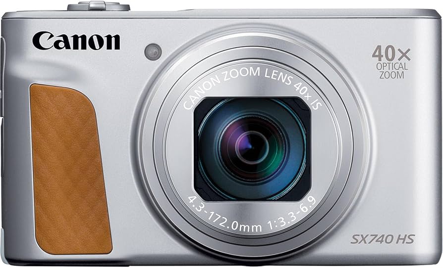 Amazon.com : Canon PowerShot SX740 HS Digital Camera (Silver) +