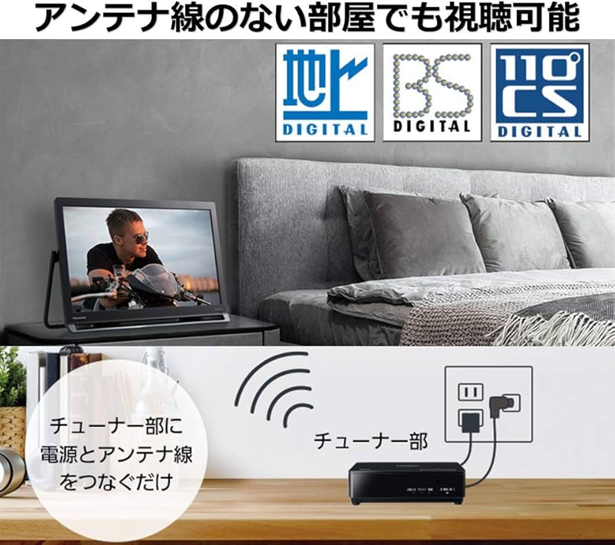 Amazon.co.jp: Panasonic UN-19FB10-K 19V High Definition Portable