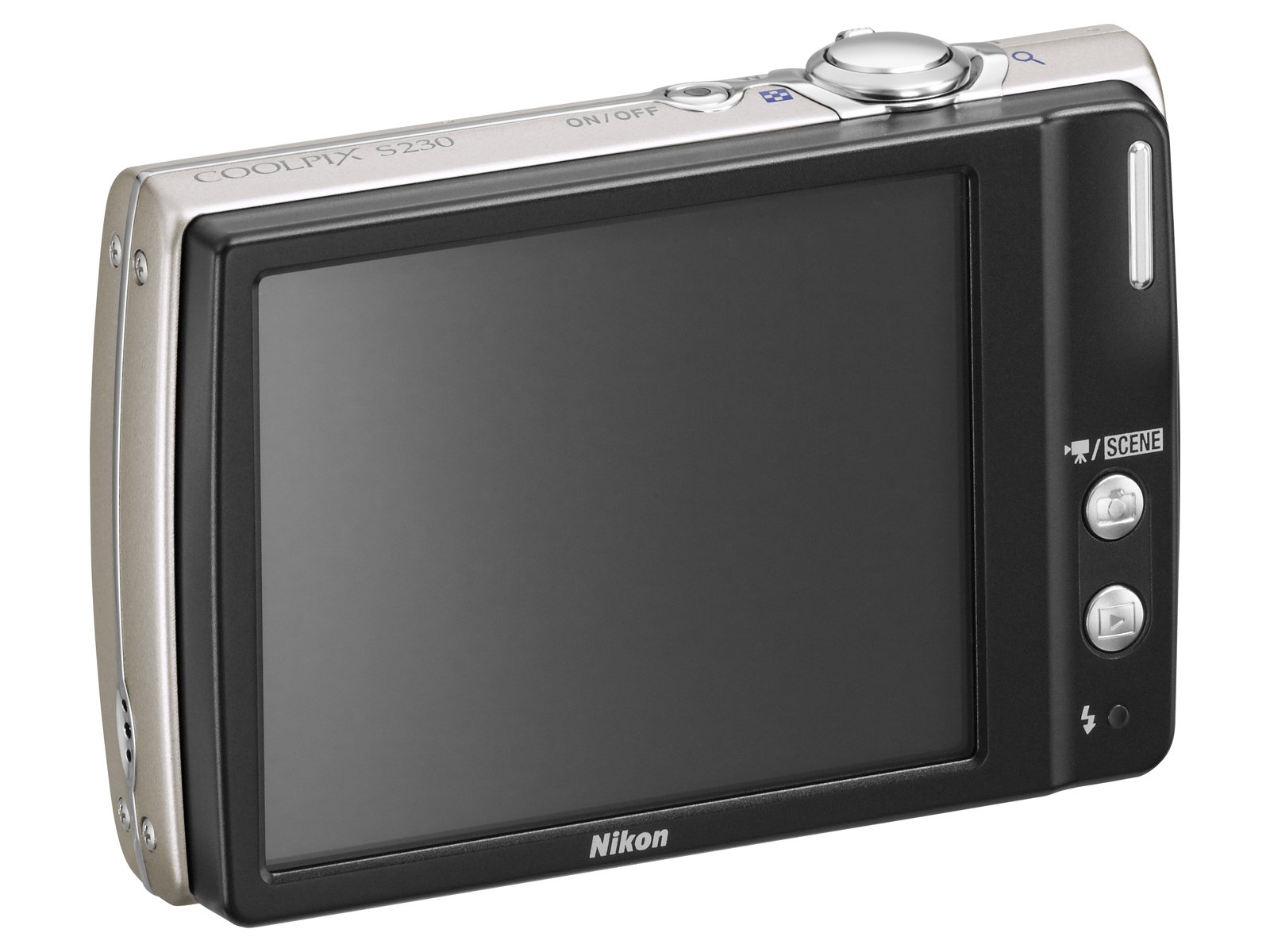 Nikon COOLPIX シルバー 10倍ズーム 充電器無し ケース有り Nikon