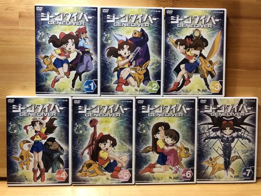 Amazon.co.jp: ジーンダイバー DVD全7巻 : パソコン・周辺機器