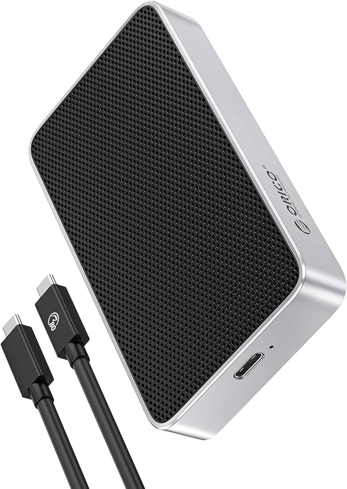 Amazon.com: ORICO 80Gbps M.2 NVMe SSD Enclosure, Silent Fanless
