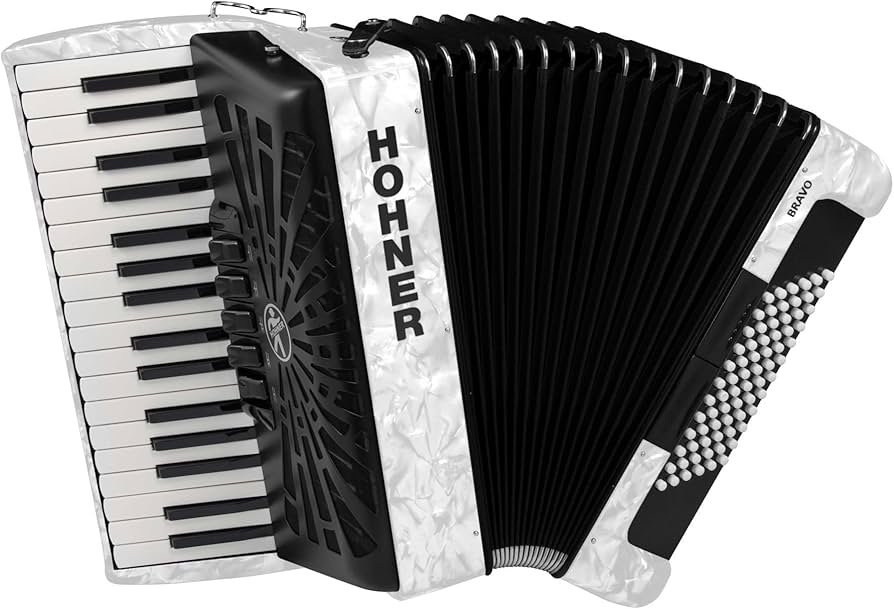 Amazon | Hohner Bravo III 72 クロマチックピアノキー アコーディオン