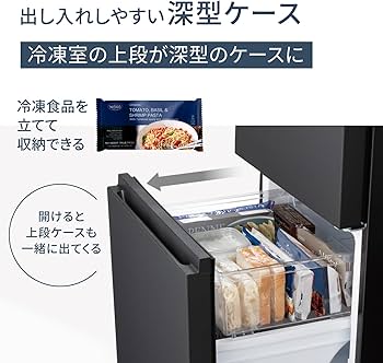 Amazon | パナソニック 冷蔵庫 幅49.7cm 180L 右開き NR-B18C2-W