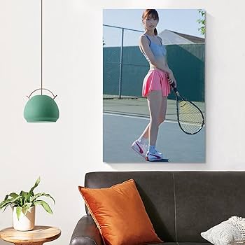 Amazon.co.jp: 装飾画 真野恵里菜 ポスター キャンバスアートポスター