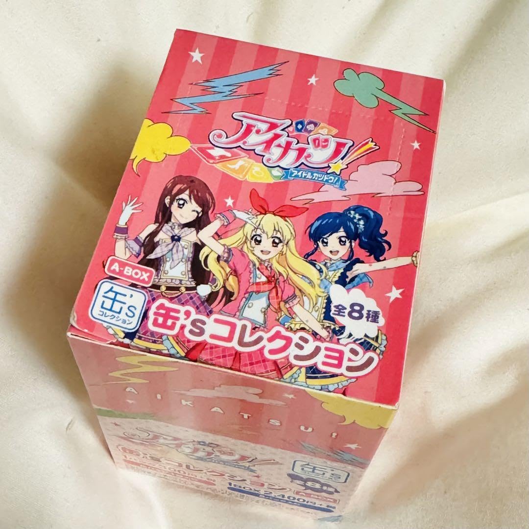 Amazon.co.jp: アイカツ 缶sコレクション A-BOX いちご あおい 蘭 缶