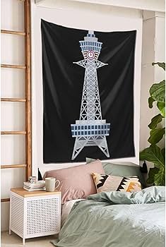 Amazon.co.jp: 通天閣 新世界地区 タワー 大阪 日本 タペストリー