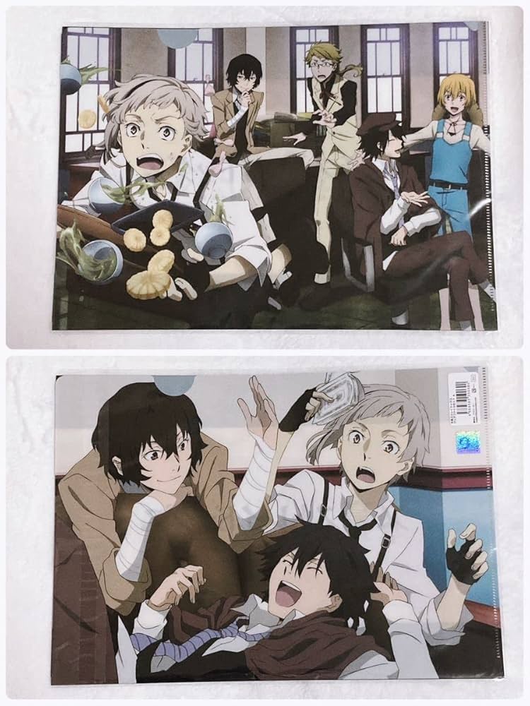 Amazon.co.jp: 文豪ストレイドッグス○クリアファイル2枚セット○武装