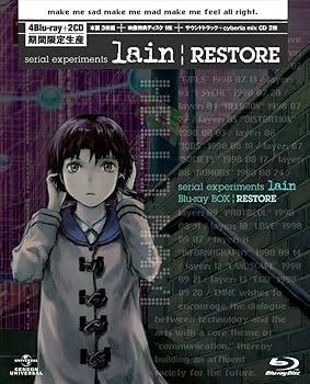 Amazon.co.jp: serial experiments lain Blu-ray BOX|RESTORE (初回