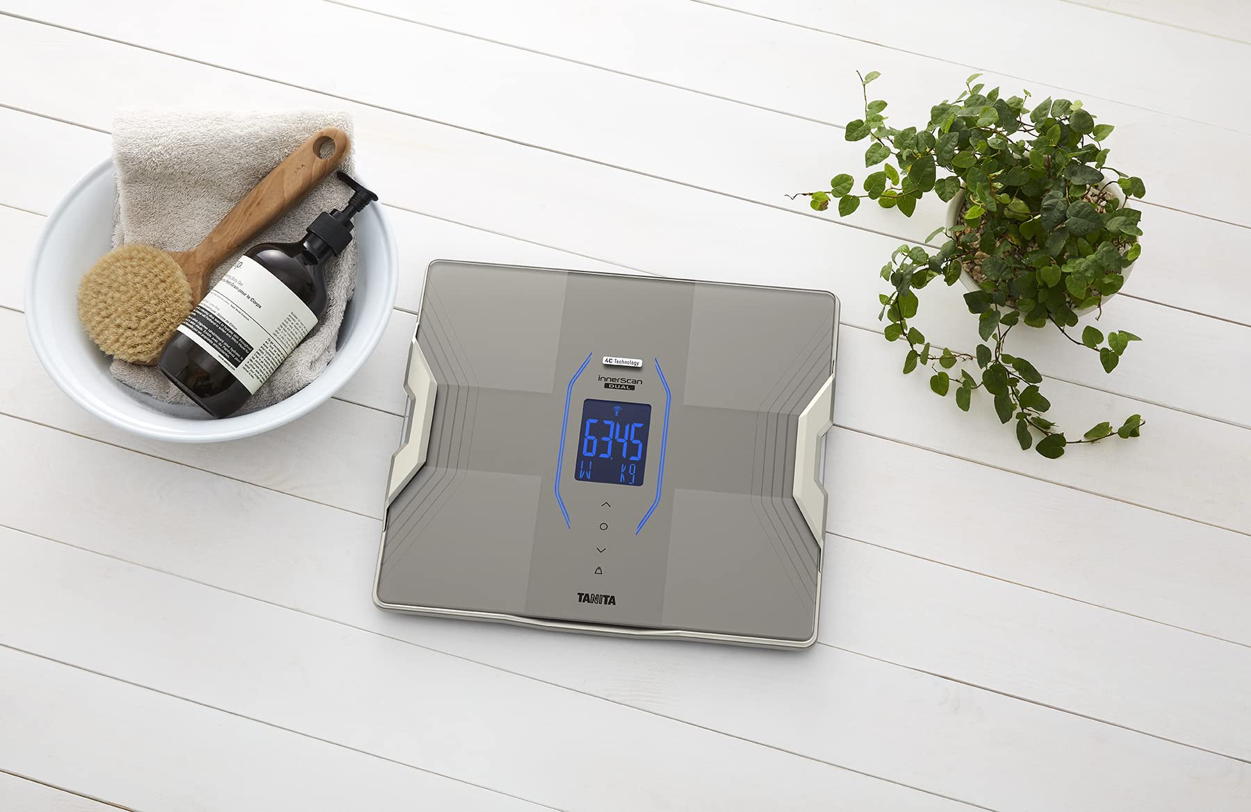 Amazon.co.jp: RD-917L(グレイッシュゴールド) 体組成計 インナー