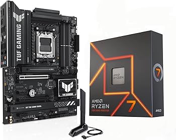 Amazon.com: Micro Center AMD Ryzen 7 7700X CPU Processor with ASUS