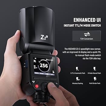 Amazon.com : NEEWER Z2-C 2.4G TTL Round Head Flash Speedlite