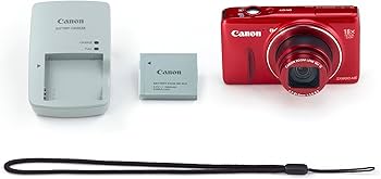 Amazon | Canon デジタルカメラ Power Shot SX600 HS レッド 光学18倍