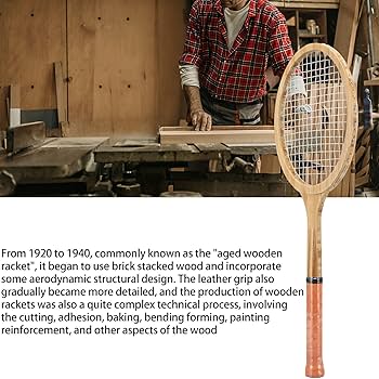 Amazon | レトロテニスラケット コレクション装飾記念ディスプレイ用