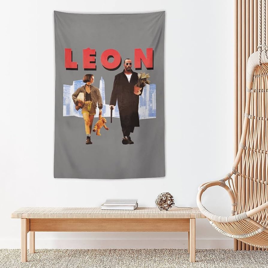 Amazon.co.jp: タペストリー レオン マチルダ LEON 映画 大判 布