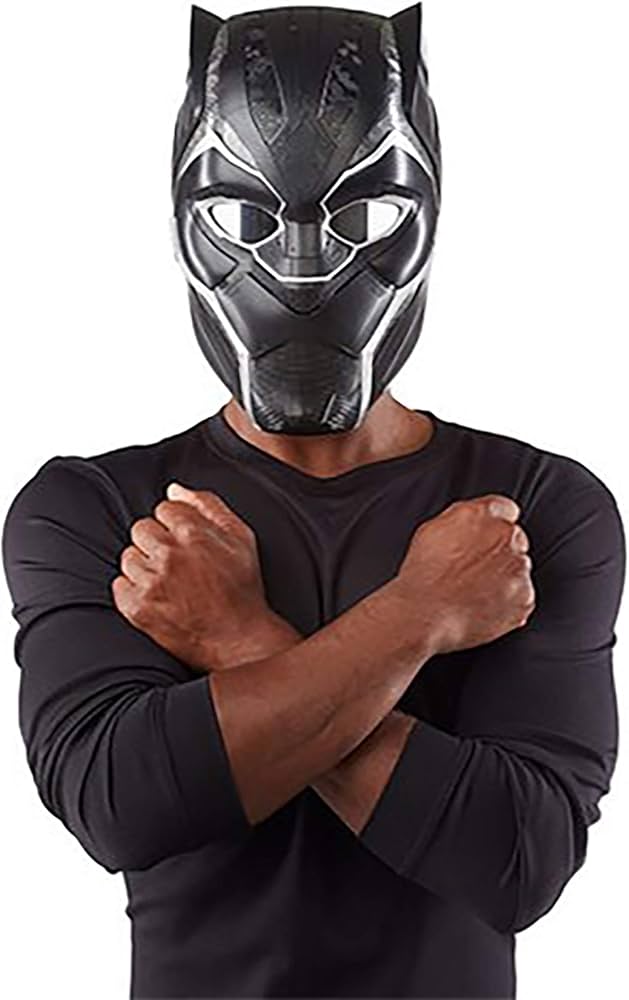 Amazon.co.jp: ブラックパンサー ヘルメット マスク エレクトロニック