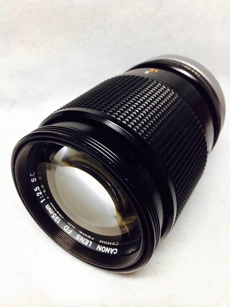 Amazon | Canon FD 135mm f2.5 S.C. | キヤノン | カメラ用交換レンズ