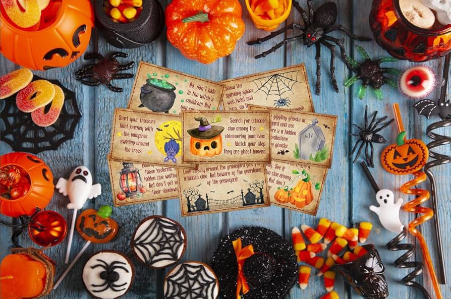 Amazon.co.jp: FLYAB ハロウィン 魔法使い 宝探し 手がかり ゲーム