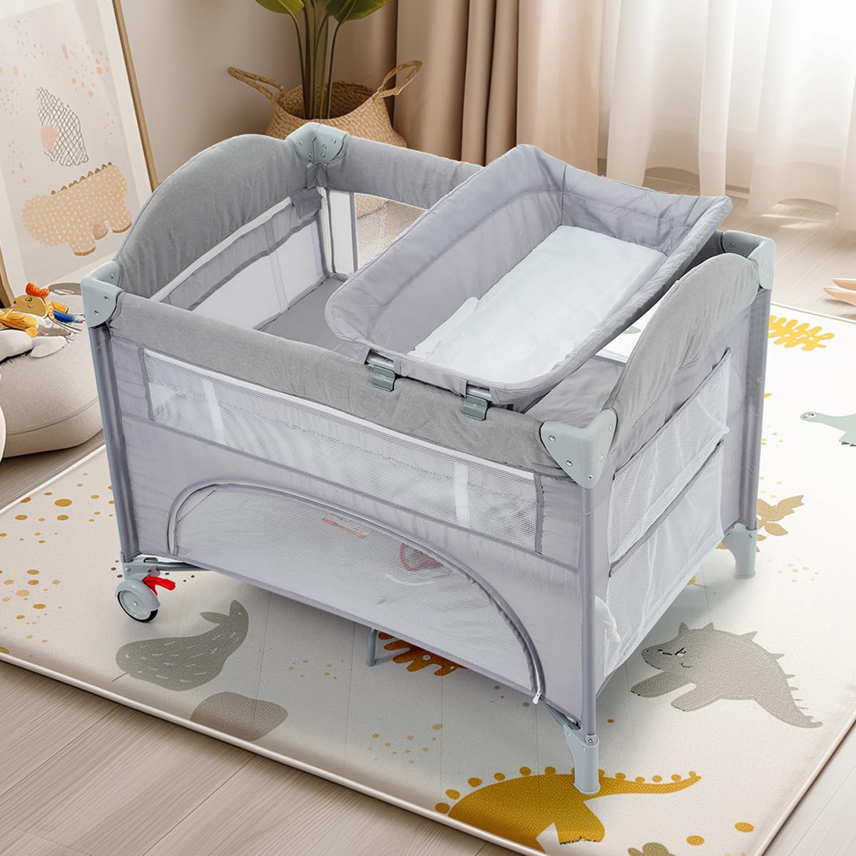 Kennkari 折りたたみベビーベッド 66x123cm Amazon.co.jp: Kennkari