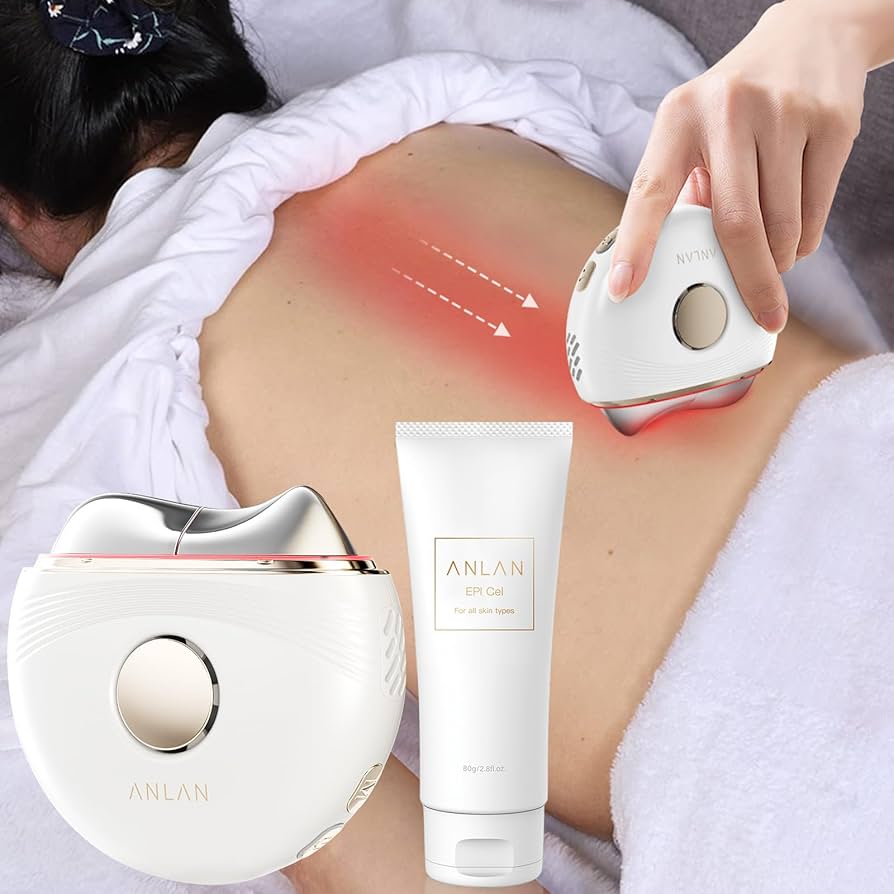 Amazon | 【TV紹介✕人気雑誌掲載】ANLAN 温冷リフトかっさ 顔 体 EMS