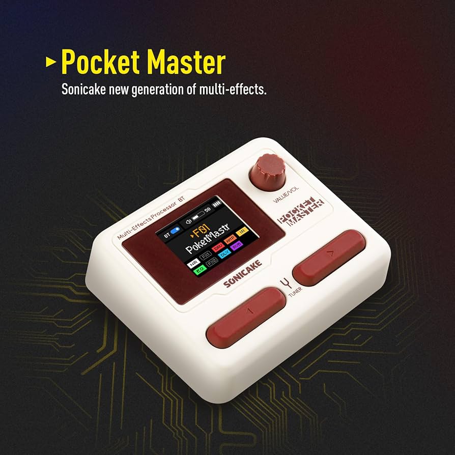 Amazon.com: SONICAKE Pocket Master-Portable Multi Effects Pedal