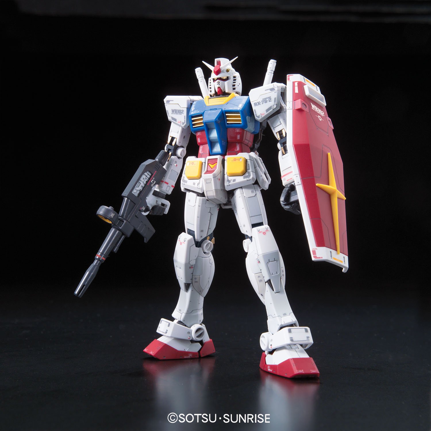 RX-78 ガンダム F.C.M フルカラーモデル ※箱ダメージ大※ RX-78