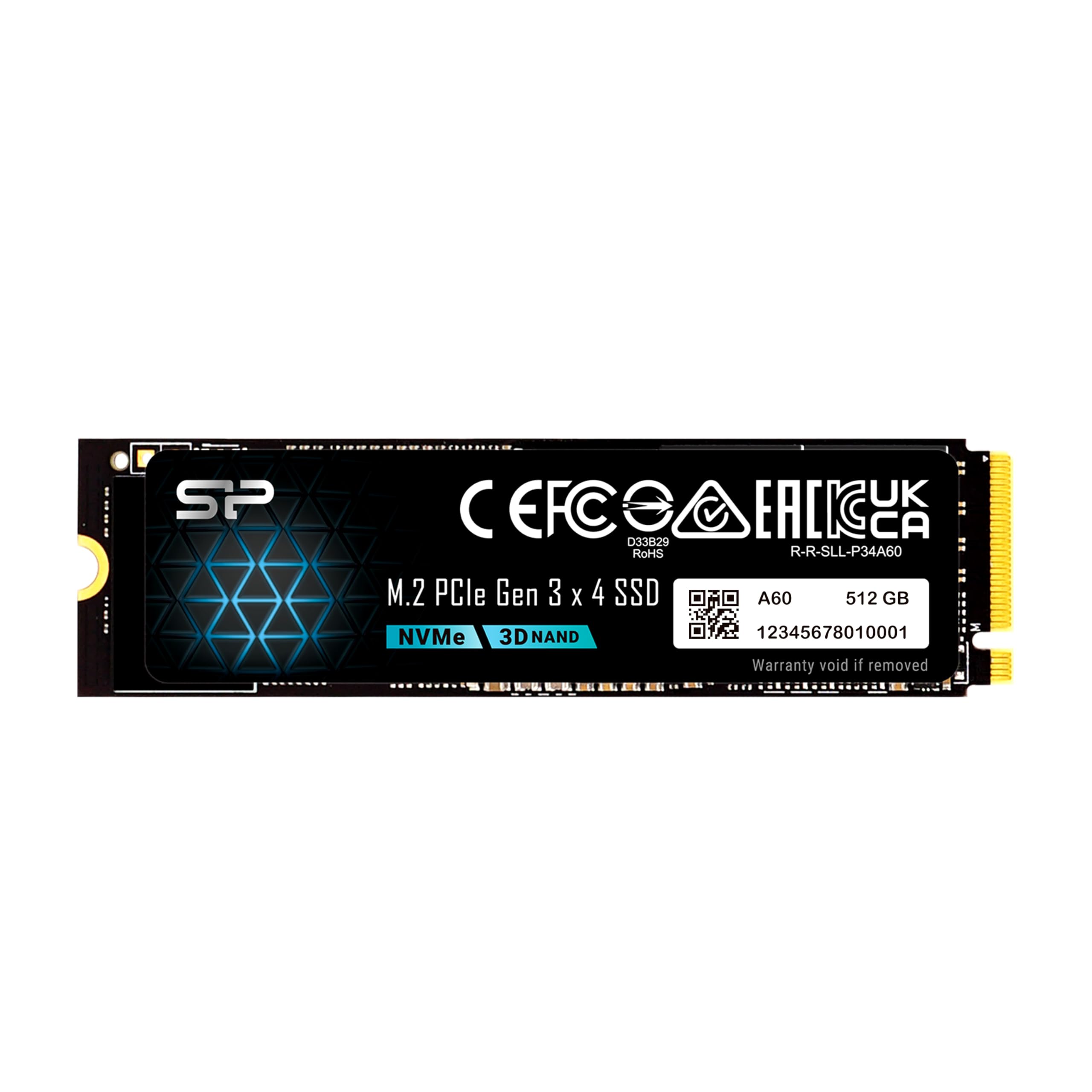 Amazon.com: Silicon Power 512GB NVMe M.2 PCIe Gen3x4 2280 SSD