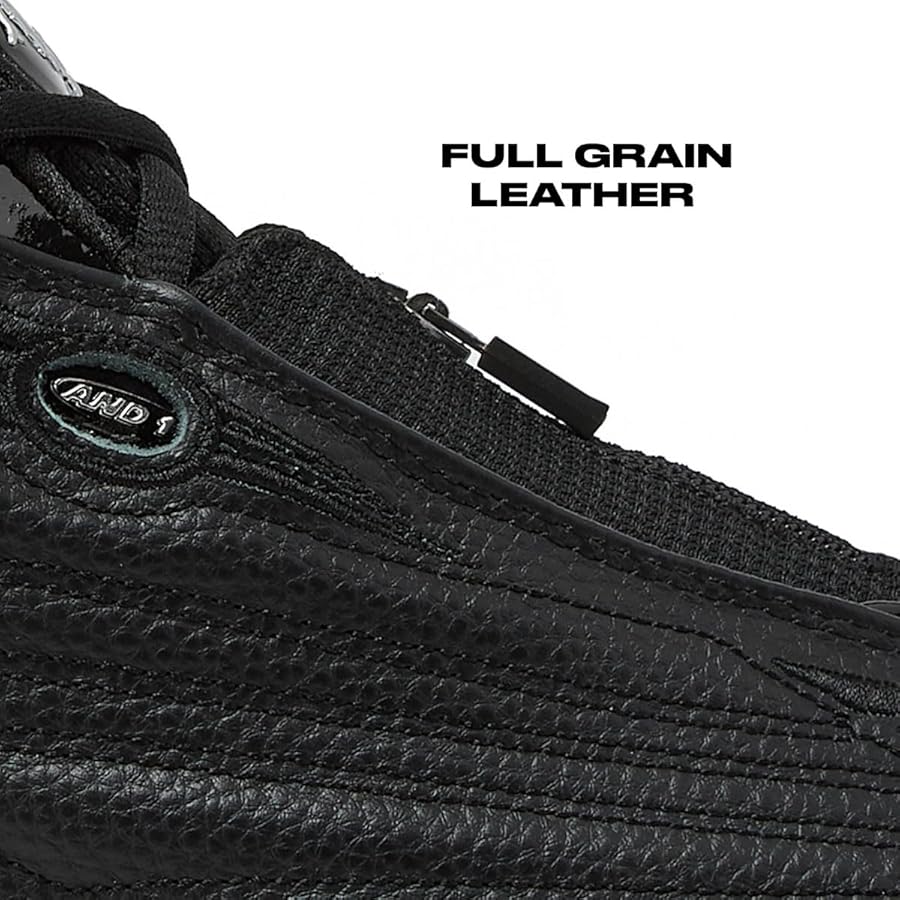 AND1 Mad Game Pro Mens Basketball Shoes, White or Black Basketball