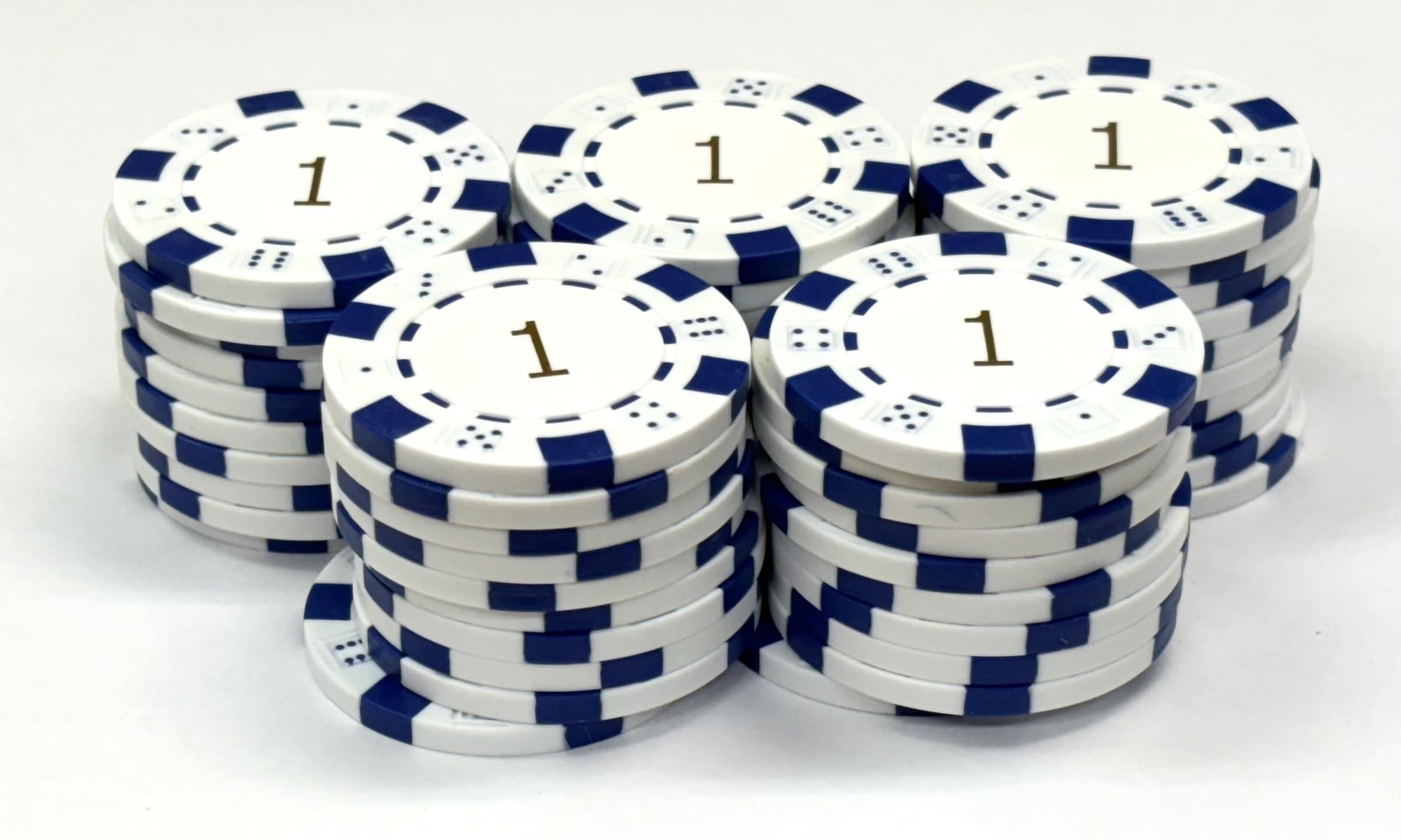 Amazon | カジノチップ 数字入り 【ばら売り50枚単位】 ポーカーチップ