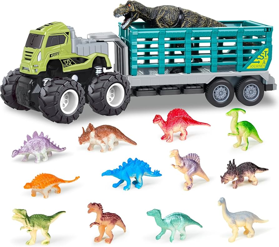 Amazon.co.jp: 14個 恐竜 おもちゃ 車 おもちゃ ミニカー セット 知育