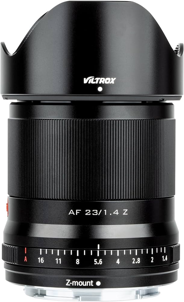 Amazon.com : VILTROX 23mm F1.4 f/1.4 Z Mount Lens, Wide-Angle APS