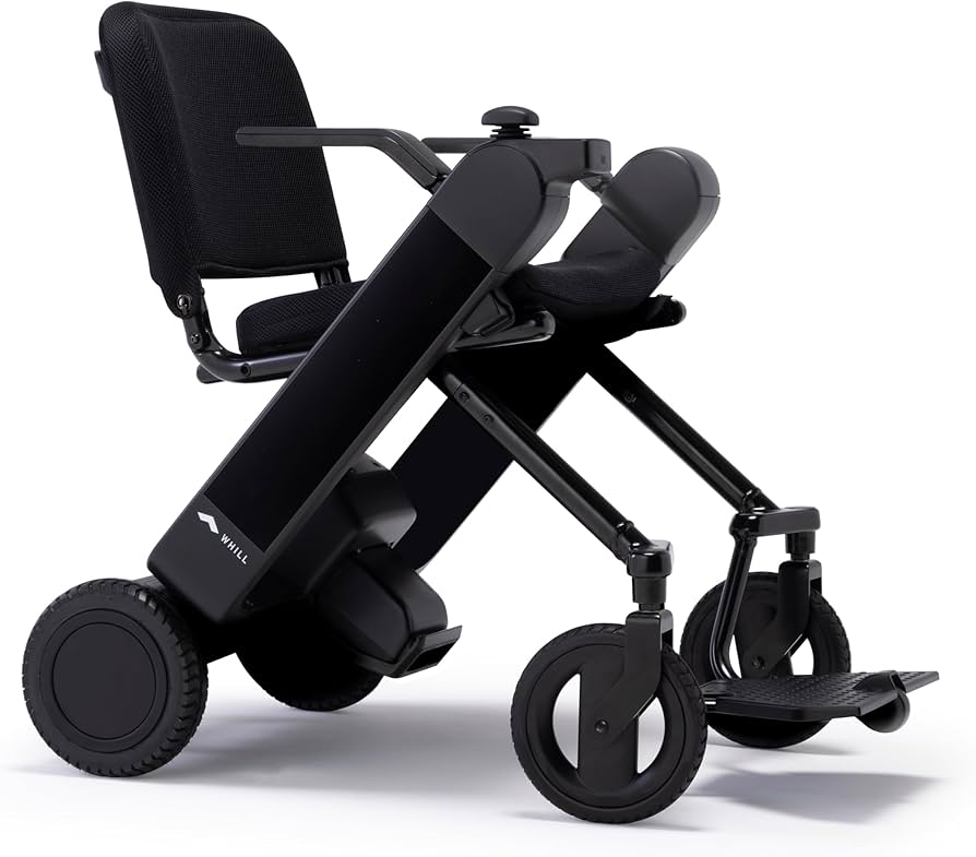 Amazon | WHILL Model F 折りたたみ式電動車椅子 軽量 耐荷重115kg