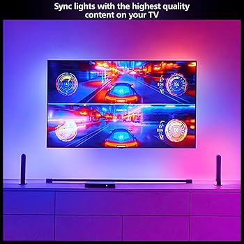 Amazon.com: Philips Hue Play HDMI Sync Box 8K + Gradient 65