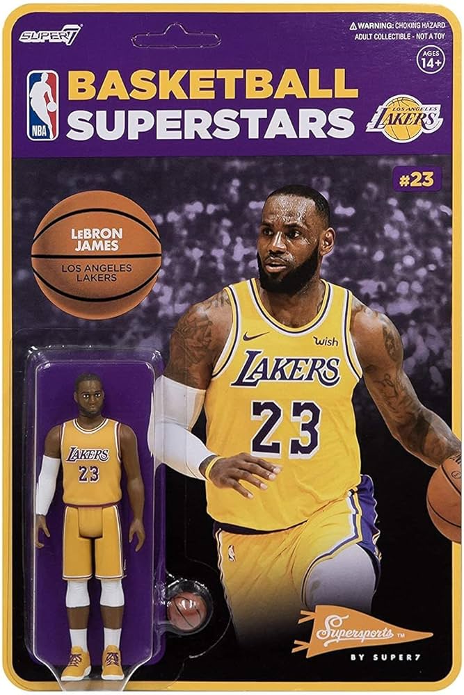 Amazon.com: NBA Supersports Figure - Lebron James (Lakers