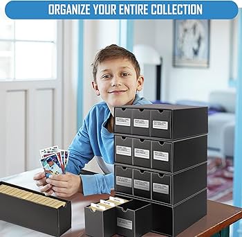 Amazon.com: Kitoyz 8000+Trading Card Storage Boxes with 50 Card