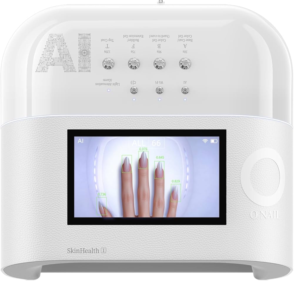 Amazon.com : AI Health Nail Lamp-O NAIL AI Precision Scan,Reduce