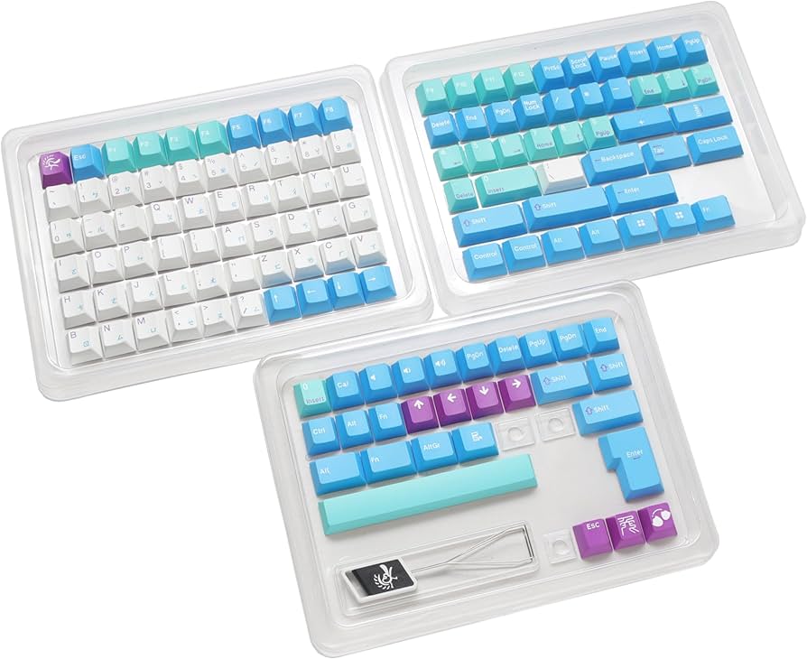 Amazon.com: Ducky x MK Frozen Llama 133 Key Cherry Profile Triple