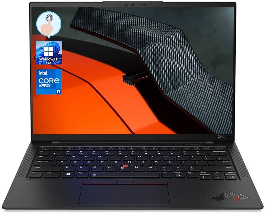 Amazon.com: Lenovo ThinkPad X1 Carbon Gen 10 Business Laptop, 14