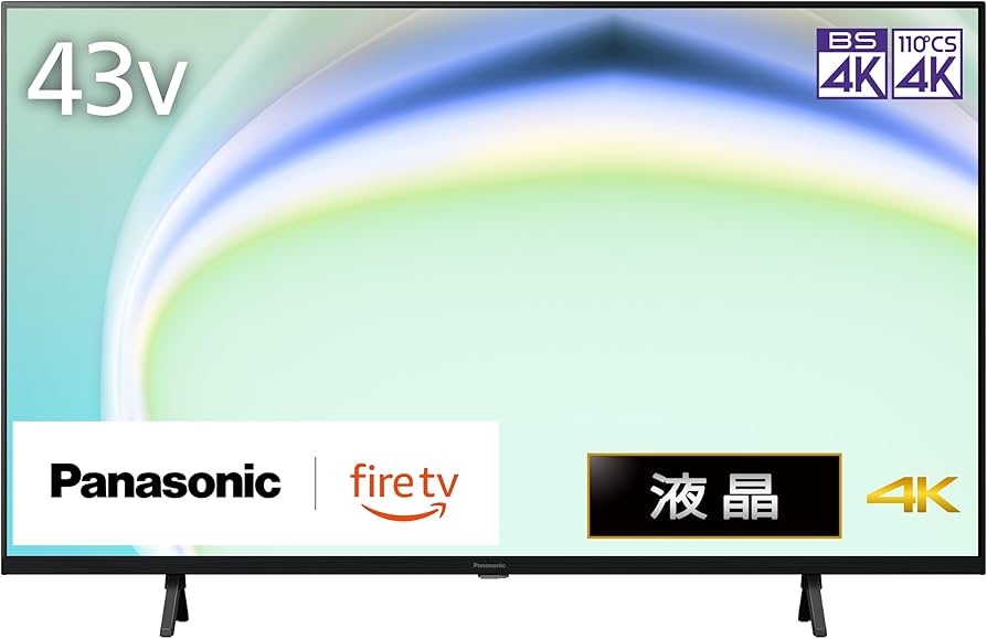 Amazon.co.jp: パナソニック 43V型 液晶 テレビ 4K TV-43W80A VIERA