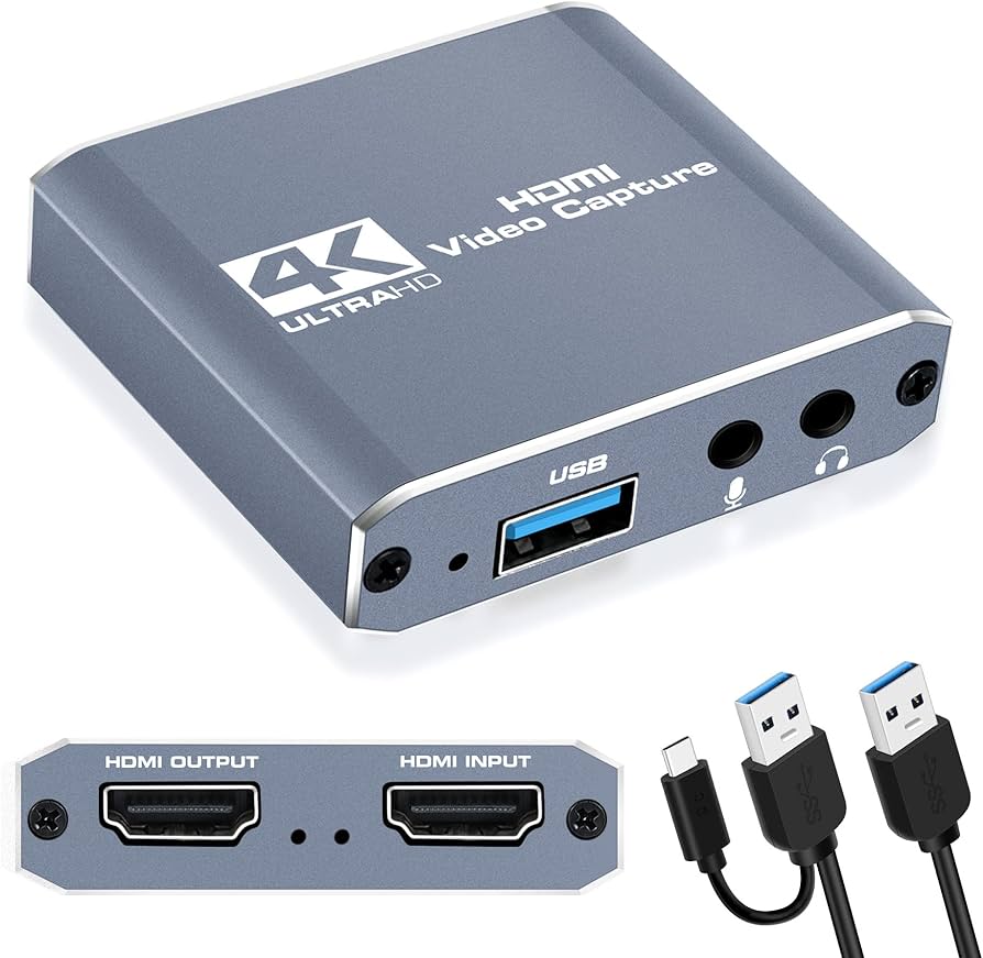 Amazon.co.jp: MOYOON 4K HDMI キャプチャーボード ゲームキャプチャー