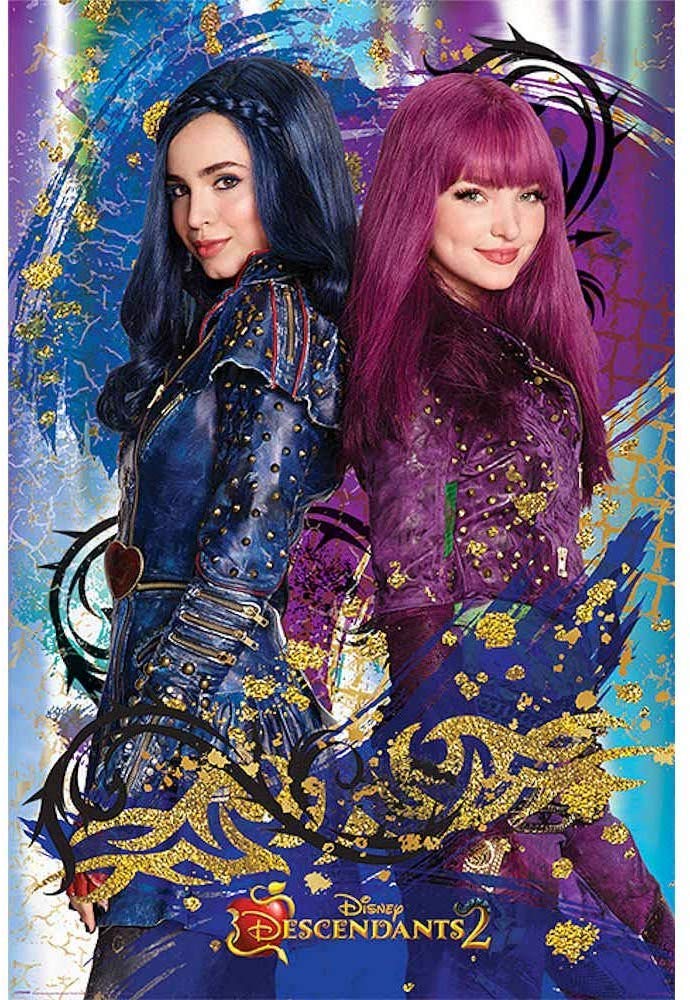 Amazon.co.jp: 映画ポスター DESCENDANTS ディセンダント Evie & Mal