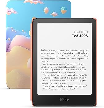 Amazon Kindle Paperwhite Kids 16GB (newest model) – larger 7