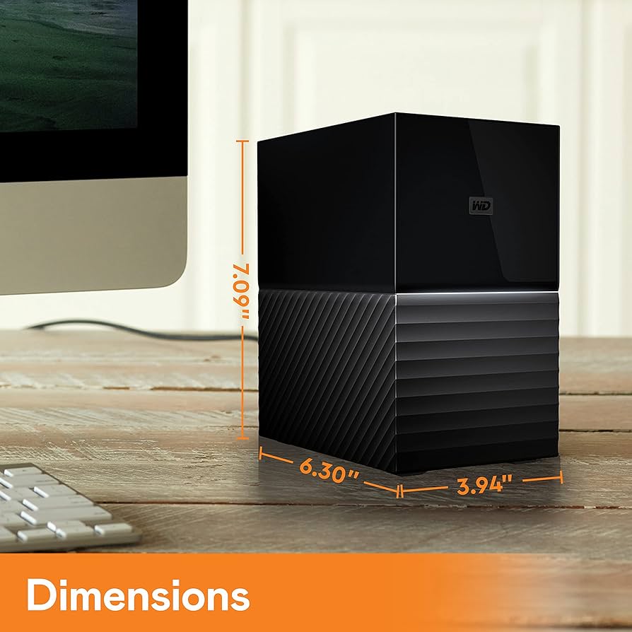 Amazon.com: Western Digital 20TB My Book Duo Desktop RAID External